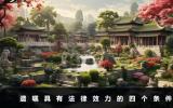 一份遗嘱有效条件有哪些？遗嘱具有法律效力的四个条件