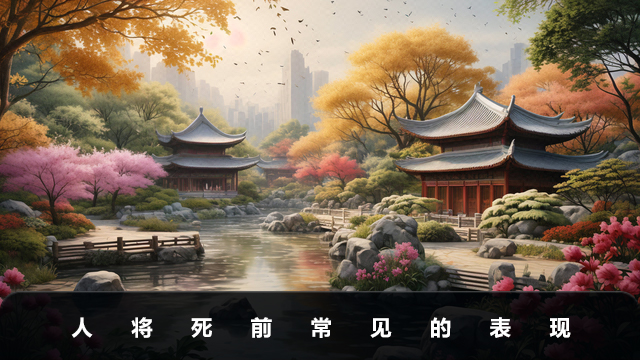 人将死前有什么征兆和异常行为