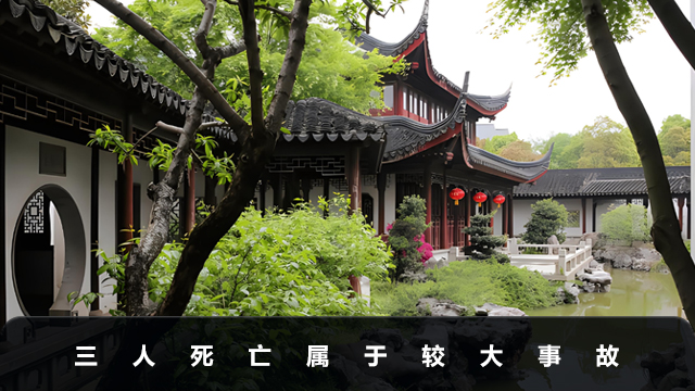 三人死亡属于什么事故