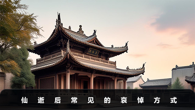 仙逝后具体的哀悼方式有哪些？仙逝后常见的哀悼方式