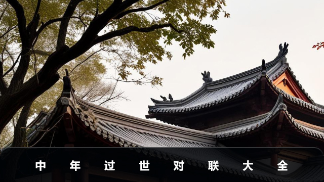 中年过世对联七字-中年过世对联大全