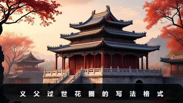 义父过世花圈怎么写？义父过世花圈的写法格式