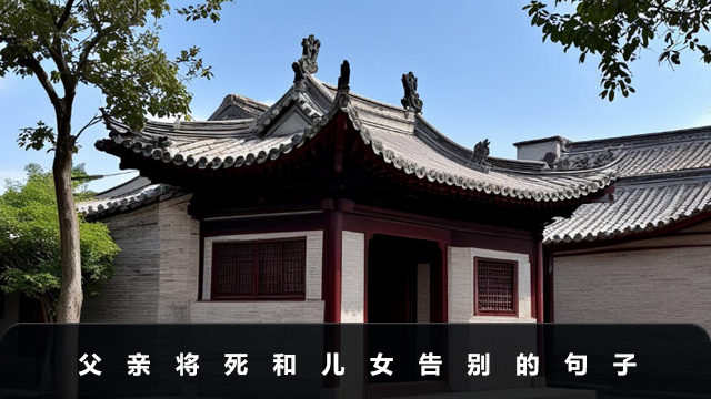 父亲将死该说些什么