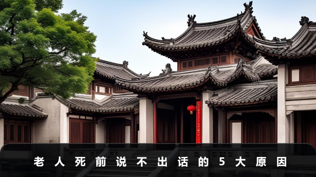 老人死前为什么说不出话