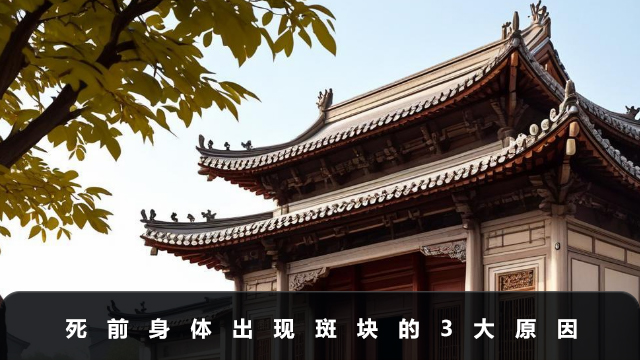 死前身体为什么会出现斑块