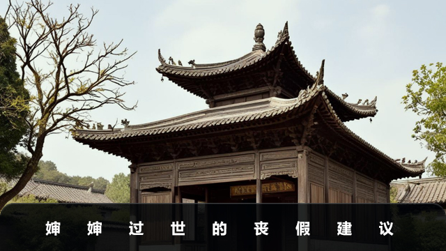 婶婶过世可以请丧假吗