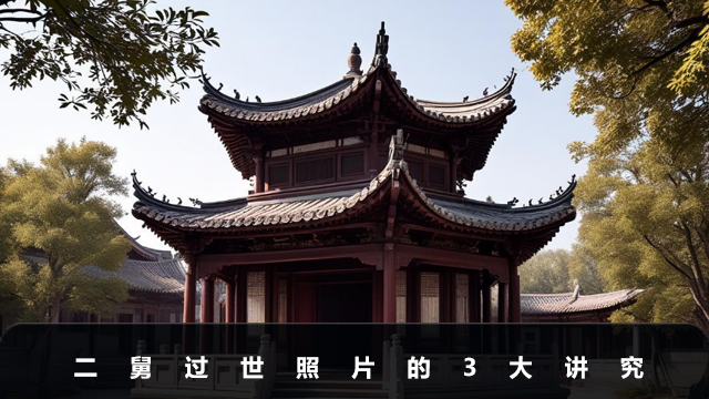 二舅过世照片有讲究吗