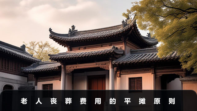 老人丧葬费用是子女平摊吗