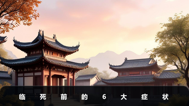 临死前是什么症状？临死前的6大症状